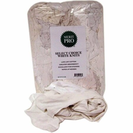 GOURMETGALLEY 1585 Block Choice White Knit Rags - White - No. 8 GO3562153